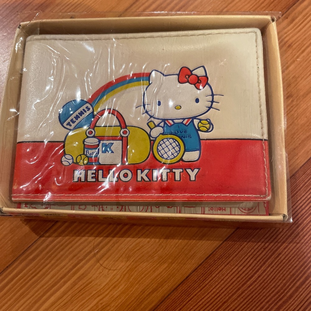 Vintage Hello Kitty I LoveTennis wallet